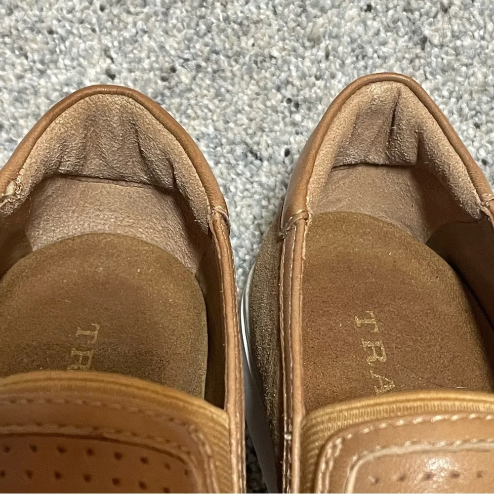 Trask Lillian Slip-On Leather Flat/Sneaker w/ Metallic Accents - Womens 7 - Picture 13 of 16